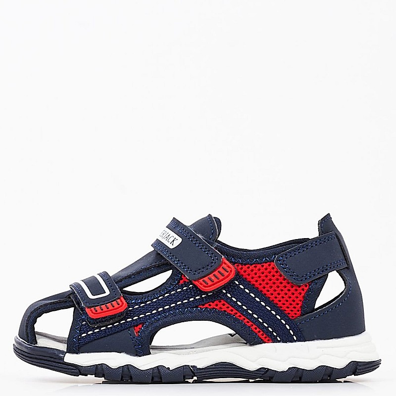Kids Flip Flops & Sandals Buzz.Sandal DarkBlue Fabric Lumberjack