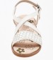 Kids Flip Flops & Sandals Jr.Pami White Leather Lumberjack