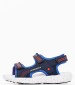 Παιδικές Σαγιονάρες & Πέδιλα Spongy.Sandal Μπλε Ύφασμα Lumberjack