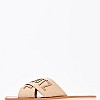 Γυναικεία Flats Salto.Baixo Μπεζ 'Υφασμα Schutz