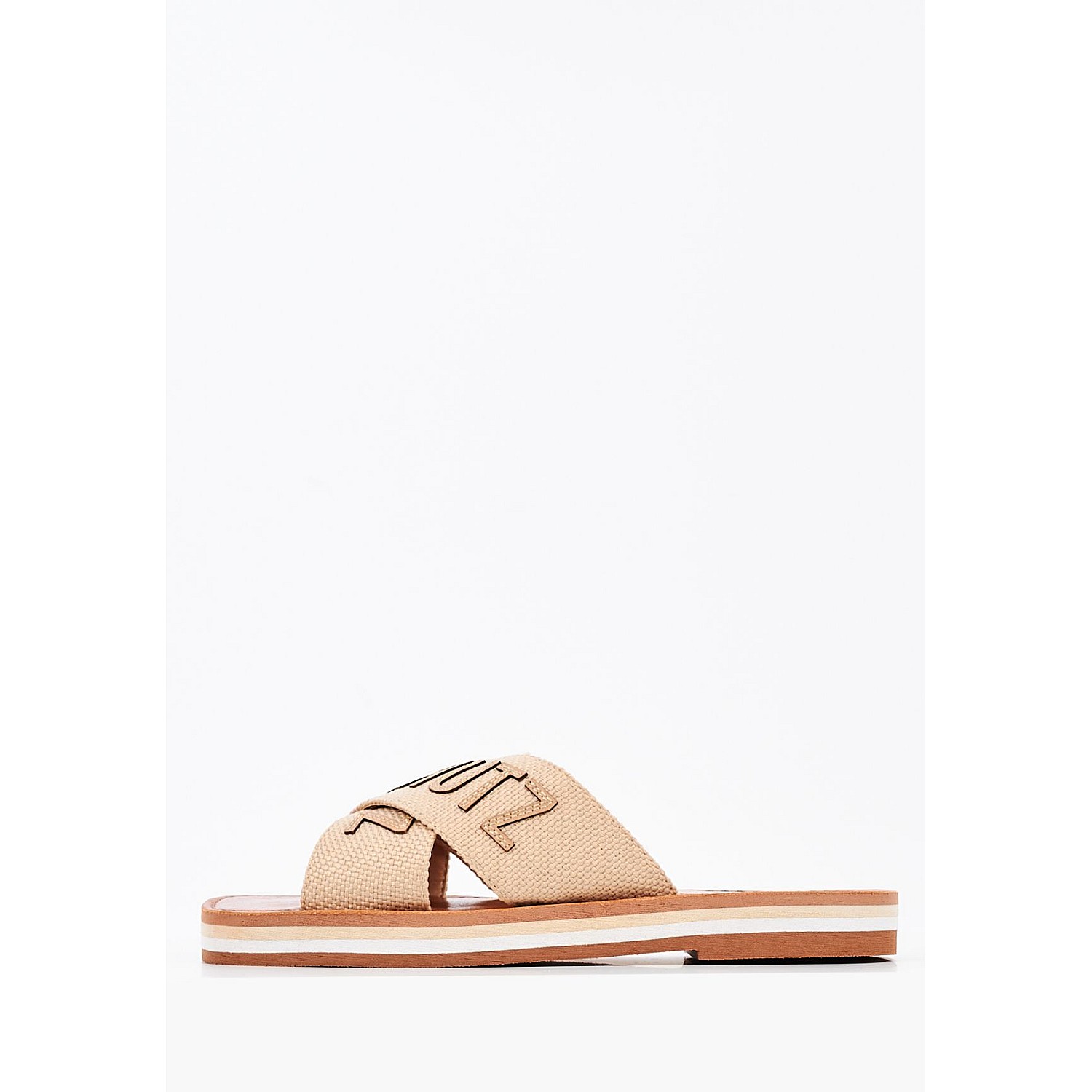Γυναικεία Flats Salto.Baixo Μπεζ 'Υφασμα Schutz