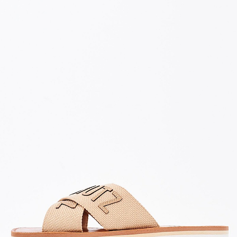Γυναικεία Flats Salto.Baixo Μπεζ 'Υφασμα Schutz