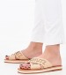 Women Flats Salto.Baixo Beige Schutz