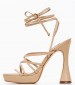 Women Sandals Ailey3 Nude Eco-Leather Nine West