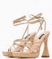 Γυναικεία Πέδιλα Ailey3 Nude ECOleather Nine West