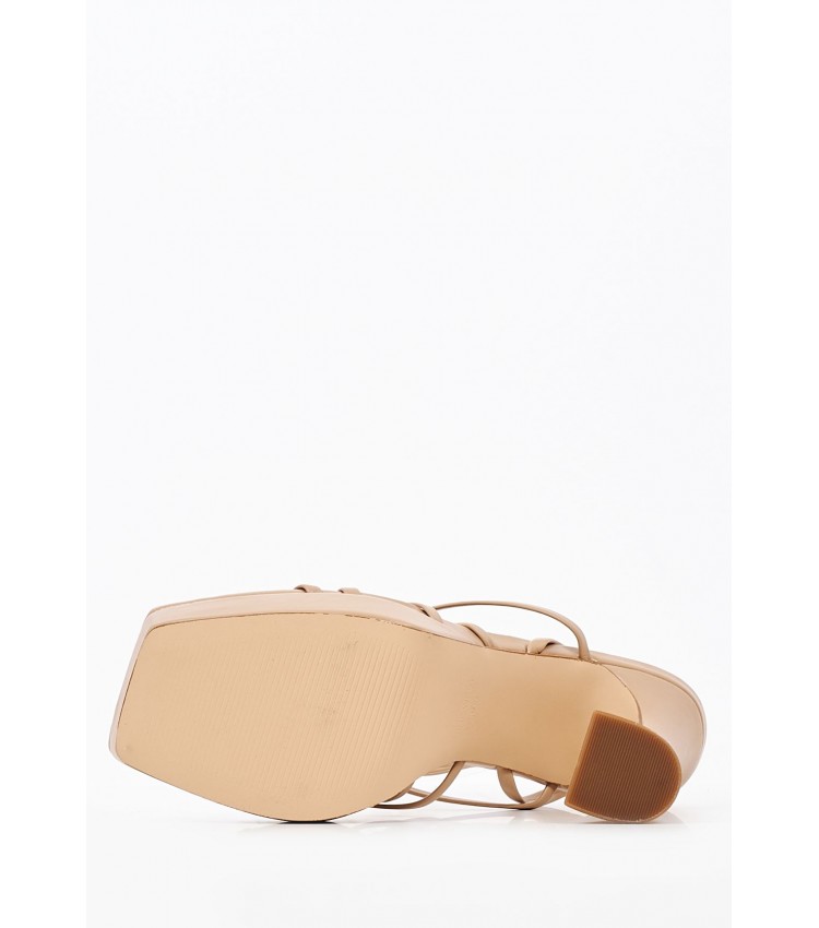 Women Sandals Ailey3 Nude Eco-Leather Nine West