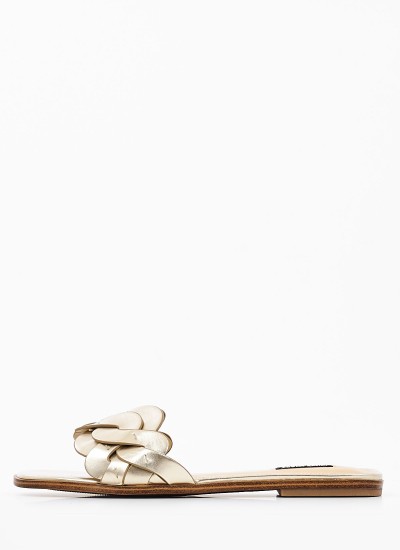 Γυναικείες Πλατφόρμες Ψηλές Dana3 Άσπρο ECOleather Nine West
