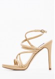 Women Sandals Lexy3 Beige Eco-Leather Nine West