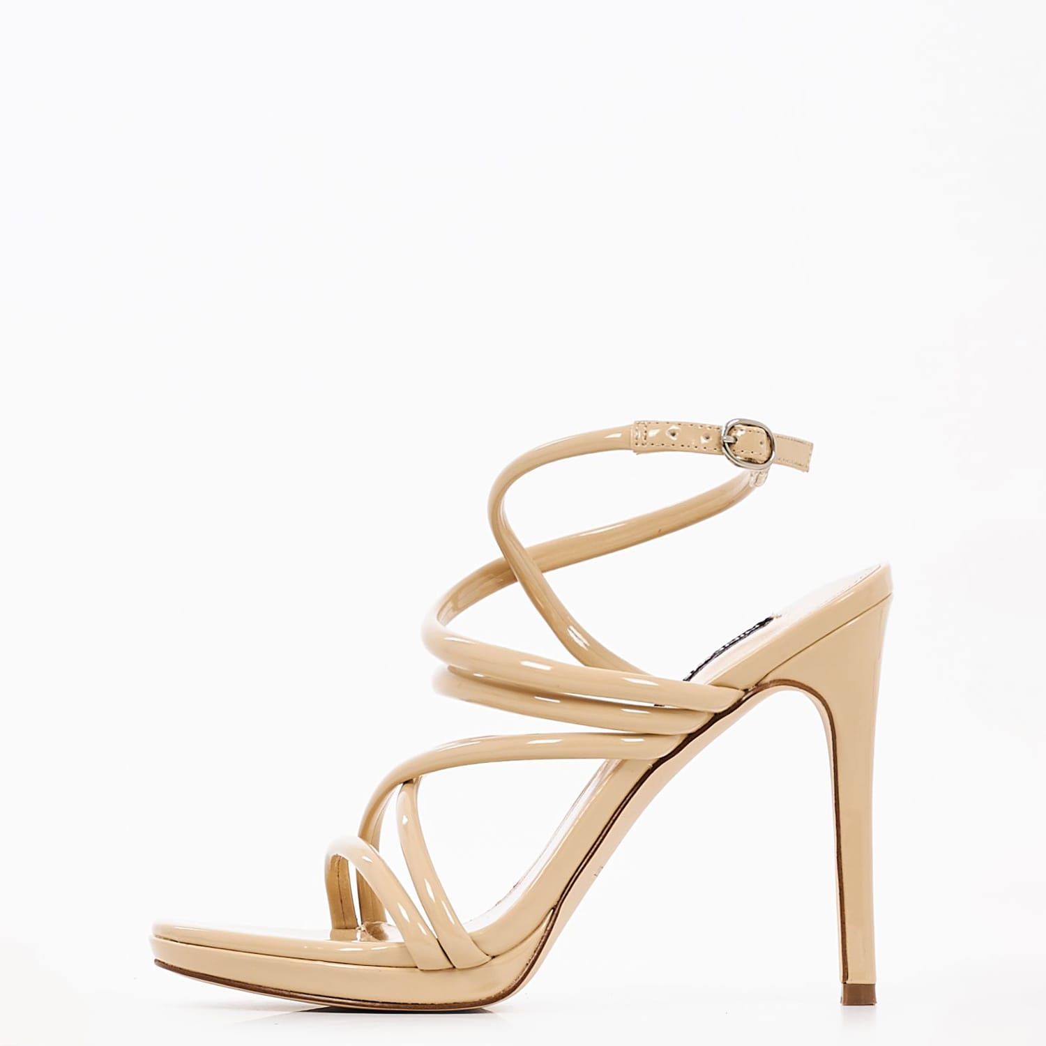 Women Sandals Lexy3 Beige Eco-Leather Nine West