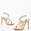 Women Sandals Lexy3 Beige Eco-Leather Nine West Women Sandals Lexy3 Beige Eco-Leather Nine West