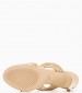 Women Sandals Lexy3 Beige Eco-Leather Nine West