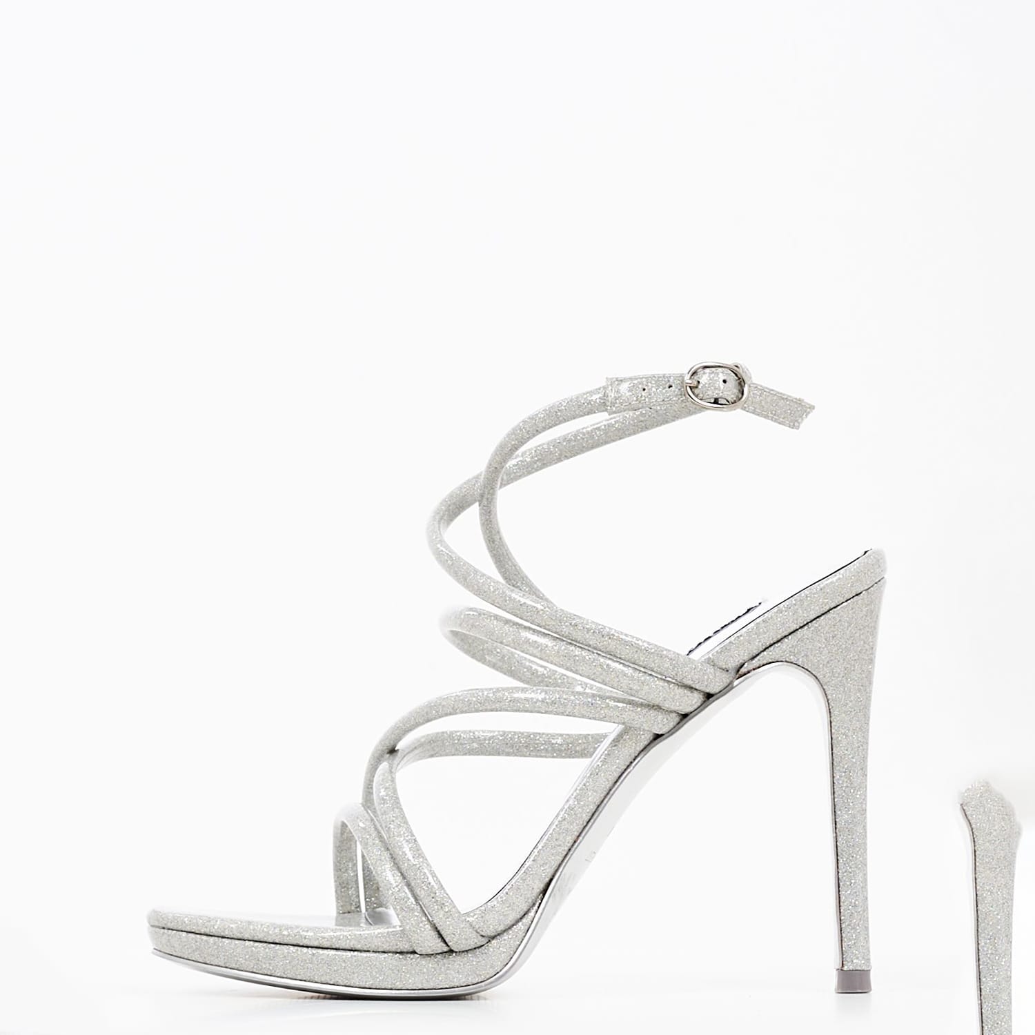 Γυναικεία Πέδιλα Lexy3 Ασημί ECOleather Nine West