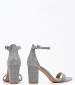 Women Sandals 74.316 Silver MAKIS KOTRIS