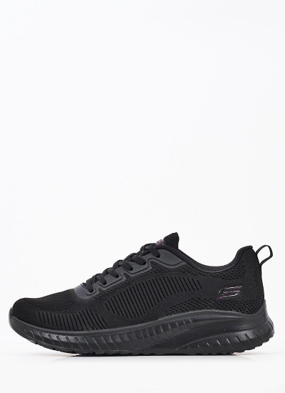 Γυναικεία Παπούτσια Casual 149752 Μαύρο Ύφασμα Skechers