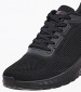 Women Casual Shoes 117209 Black Fabric Skechers