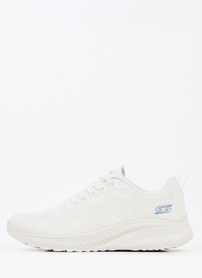 Γυναικεία Παπούτσια Casual 12606 Μπορντό Ύφασμα Skechers