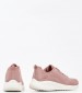 Women Casual Shoes 117209 Pink Fabric Skechers