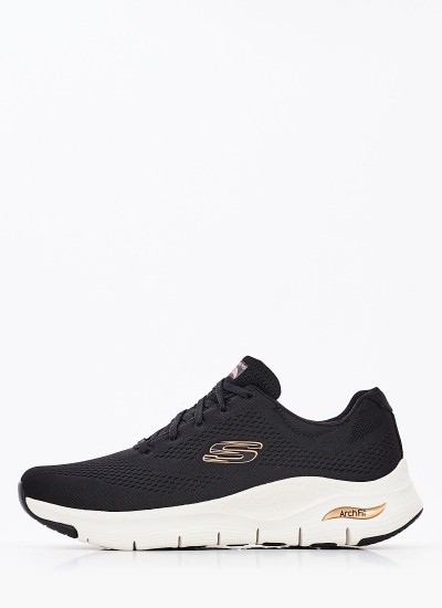 Γυναικεία Παπούτσια Casual 12606 Μπορντό Ύφασμα Skechers