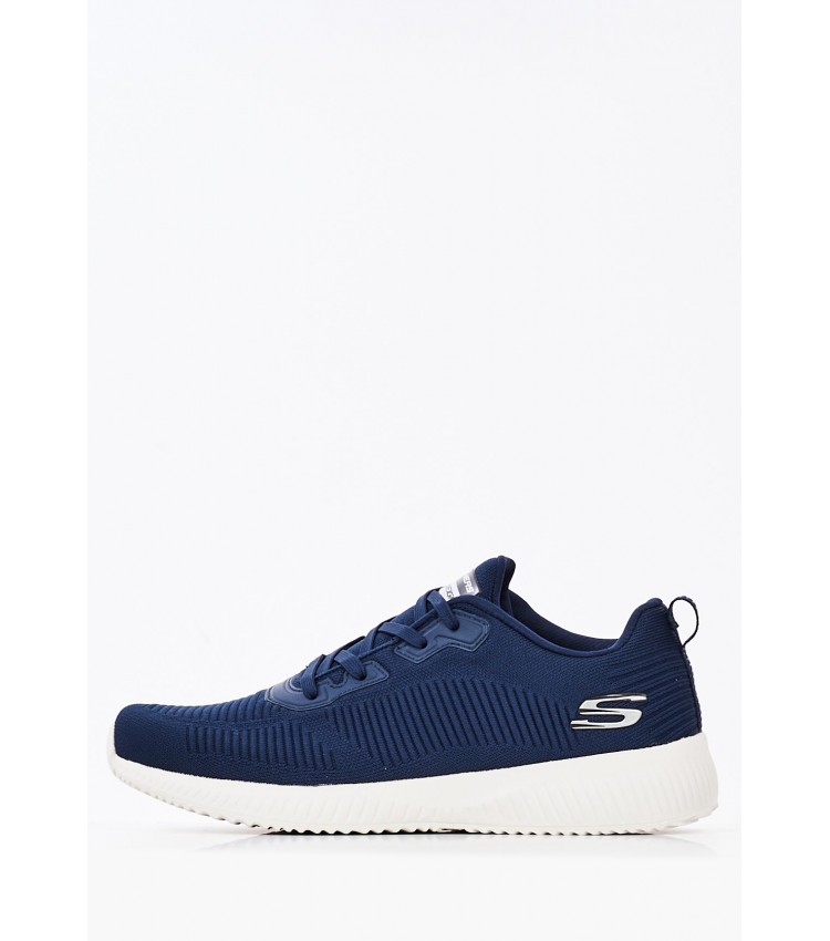 Ανδρικά Παπούτσια Casual 232290 Μπλε Ύφασμα Skechers