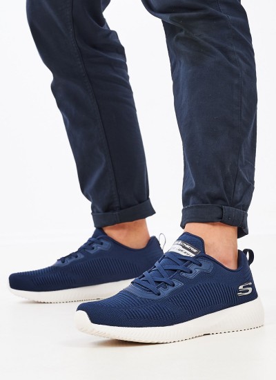 Γυναικεία Παπούτσια Casual 12606 Μπορντό Ύφασμα Skechers