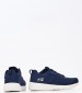 Men Casual Shoes 232290 Blue Fabric Skechers