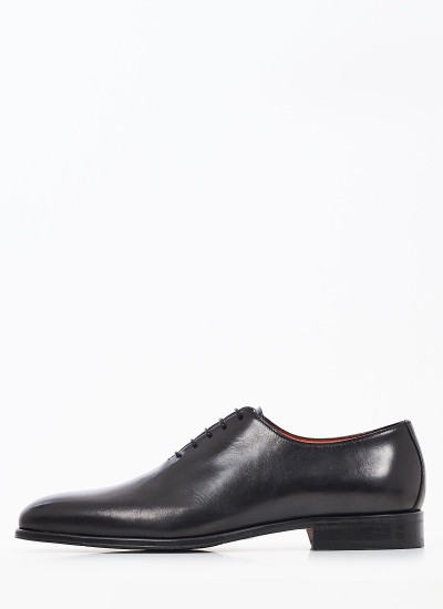 Men Shoes T514 Black Leather Philippe Lang