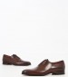 Men Shoes 106A Brown Leather Perlamoda