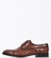 Men Shoes 3944.P Brown Leather Perlamoda