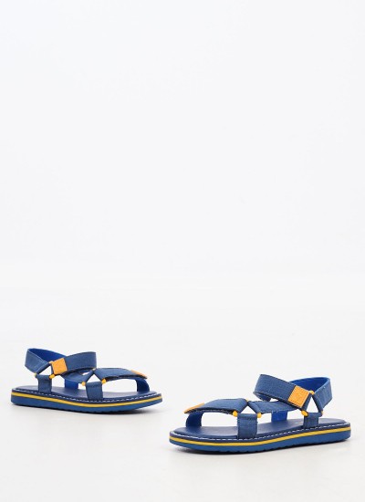 Kids Flip Flops & Sandals Flumek Blue ECOleather Mood