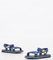 Kids Flip Flops & Sandals Flumek Blue ECOleather Mood