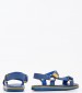 Kids Flip Flops & Sandals Flumek Blue ECOleather Mood