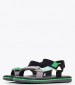 Kids Flip Flops & Sandals Flumek Grey ECOleather Mood