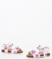 Kids Flip Flops & Sandals Korrite White Leather Mood