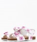 Kids Flip Flops & Sandals Korrite White Leather Mood