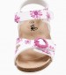 Kids Flip Flops & Sandals Korrite White Leather Mood