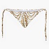 Γυνακεία Μαγιό Brief.String Άσπρο Πολυαμίδη Guess