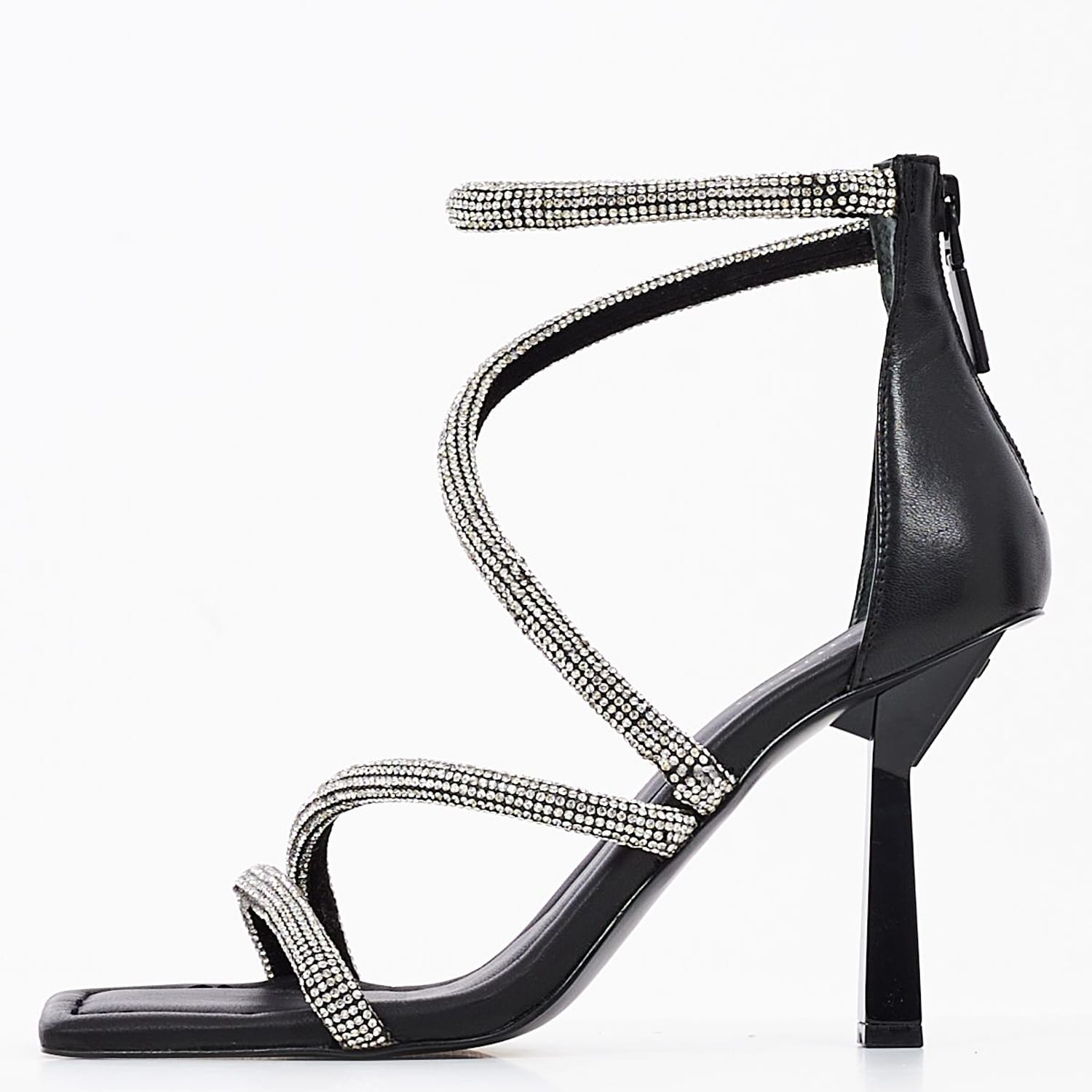 Γυναικεία Πέδιλα Leanca Μαύρο Δέρμα Guess Γυναικεία Πέδιλα Leanca Μαύρο Δέρμα Guess