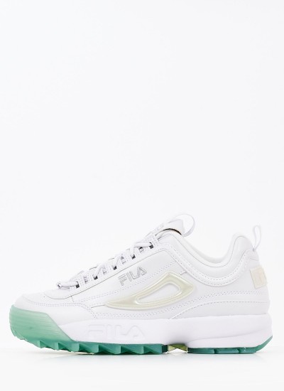 Γυναικεία Παπούτσια Casual Disruptor.F Άσπρο ECOleather Fila