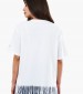 Women T-Shirts - Tops Dry.Jersey White Cotton Replay