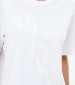 Women T-Shirts - Tops Dry.Jersey White Cotton Replay