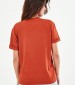 Γυναικείες Μπλούζες - Τοπ Gt.Jersey Κόκκινο Βαμβάκι Replay