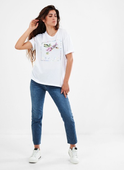 Γυναικείες Μπλούζες - Τοπ Kim Multi Βισκόζη Pepe Jeans
