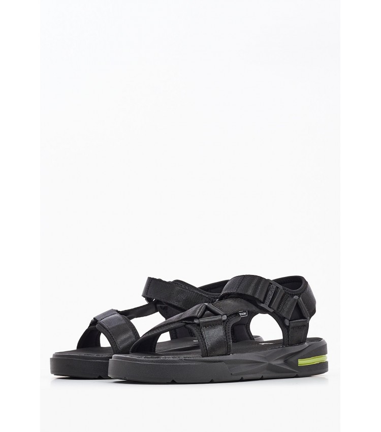 Men Flip Flops & Sandals Space.Web Black Replay