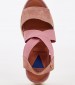 Women Platforms High Silvia Pink Leather Verbenas