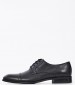 Men Shoes 42637 Black Leather Vice