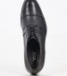 Men Shoes 42637 Black Leather Vice