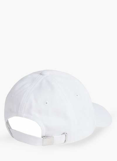 Γυνακεία Καπέλα Bb.Cap Άσπρο Βαμβάκι Calvin Klein
