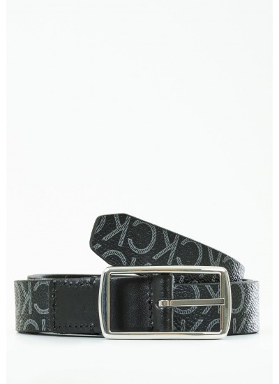 Women Belts Bridge.Belt Black ECOleather Calvin Klein