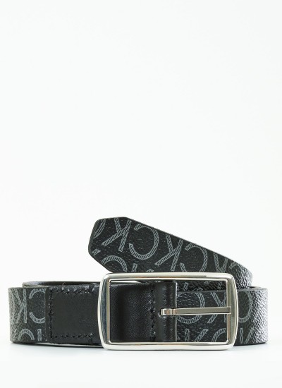 Γυναικείες Ζώνες Bridge.Belt Μαύρο ECOleather Calvin Klein