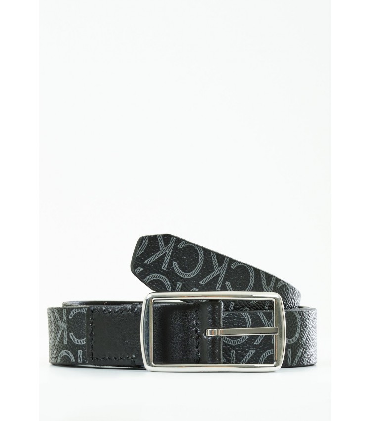 Women Belts Bridge.Belt Black ECOleather Calvin Klein